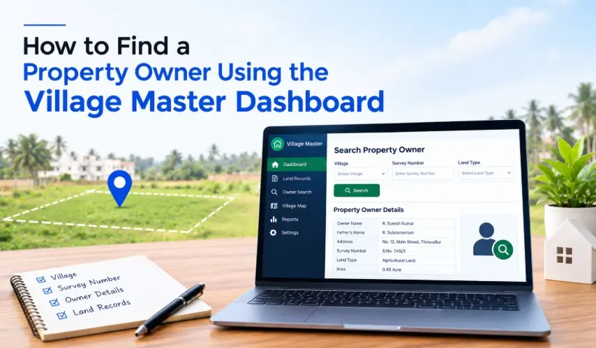 How to Find a Property Owner Using the Village Master Dashboard